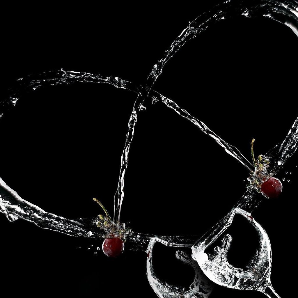 Обои сердце, бокалы, вишни, heart, glasses, cherry разрешение 1920x1200 Загрузить