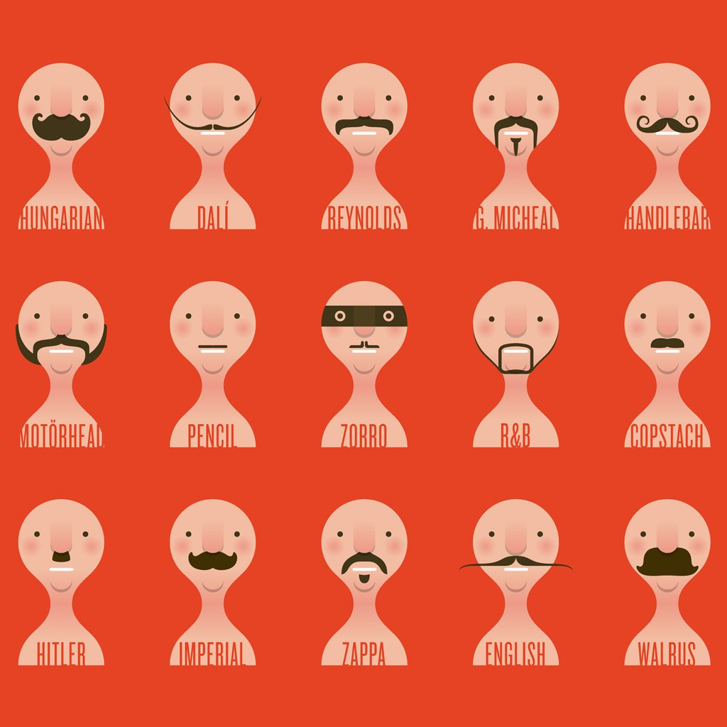 Обои усы, минимализм, лица, mustache, minimalism, face разрешение 1920x1200 Загрузить