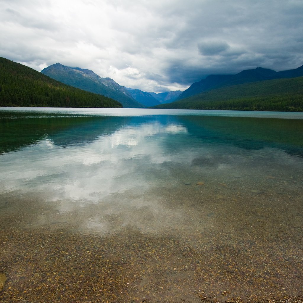 Обои вода, озеро, горы, water, lake, mountains разрешение 2560x1600 Загрузить