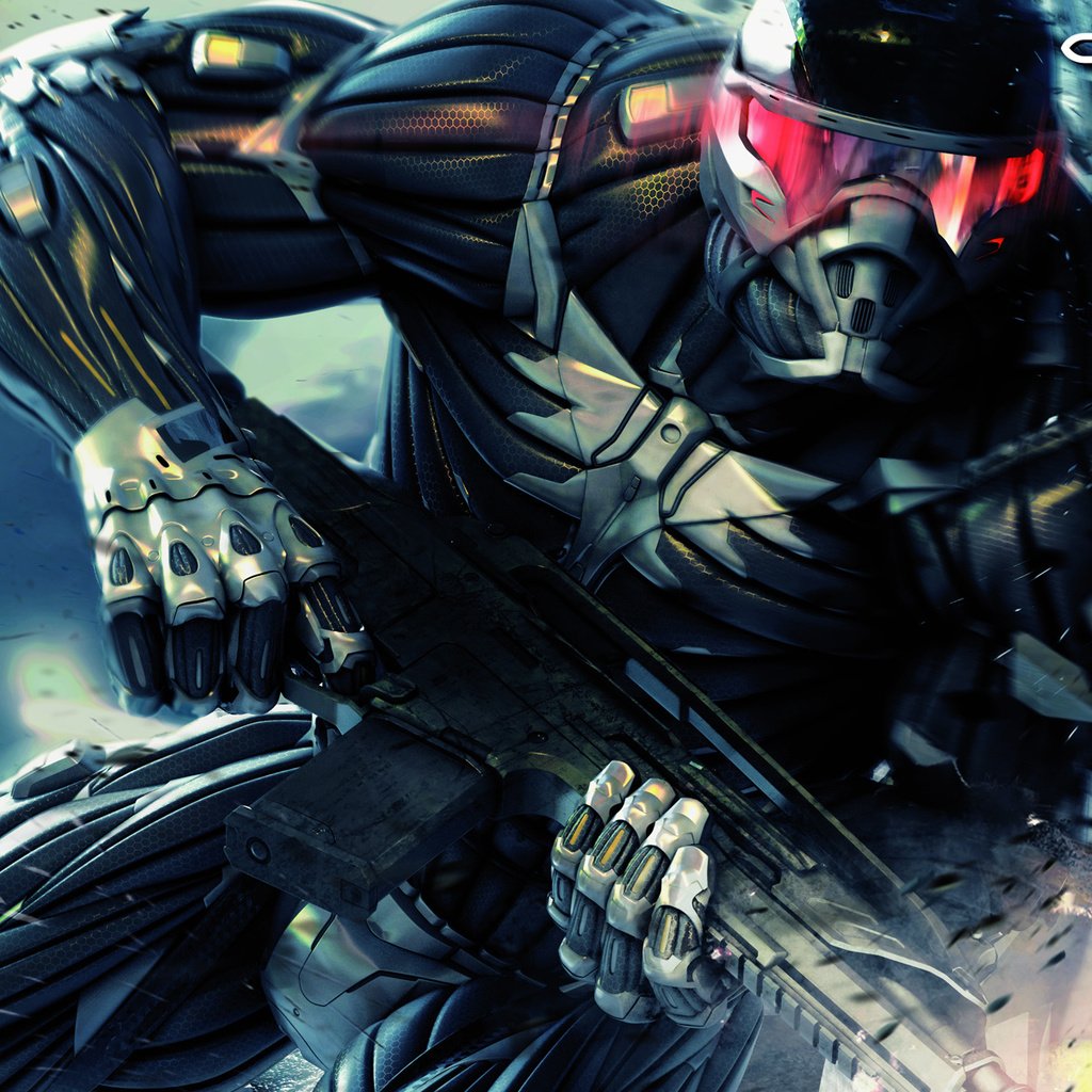 Обои оружие, crysis 2, нанокостюм, боец, weapons, nanosuit, fighter разрешение 1920x1200 Загрузить