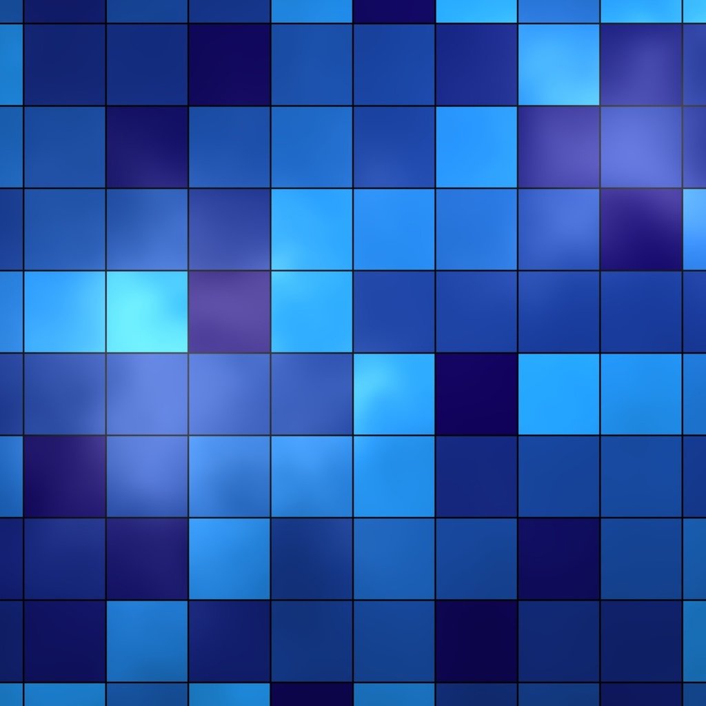 Обои синий, квадраты, blue, squares разрешение 2560x1600 Загрузить