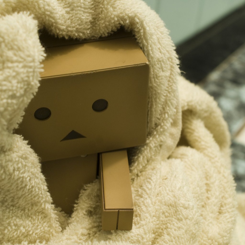 Обои коробка, голова, картон, данбо, box, head, cardboard, danbo разрешение 2560x1600 Загрузить