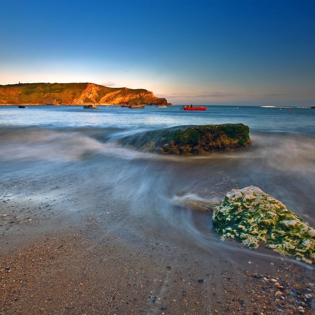 Обои вода, камни, берег, water, stones, shore разрешение 1920x1200 Загрузить