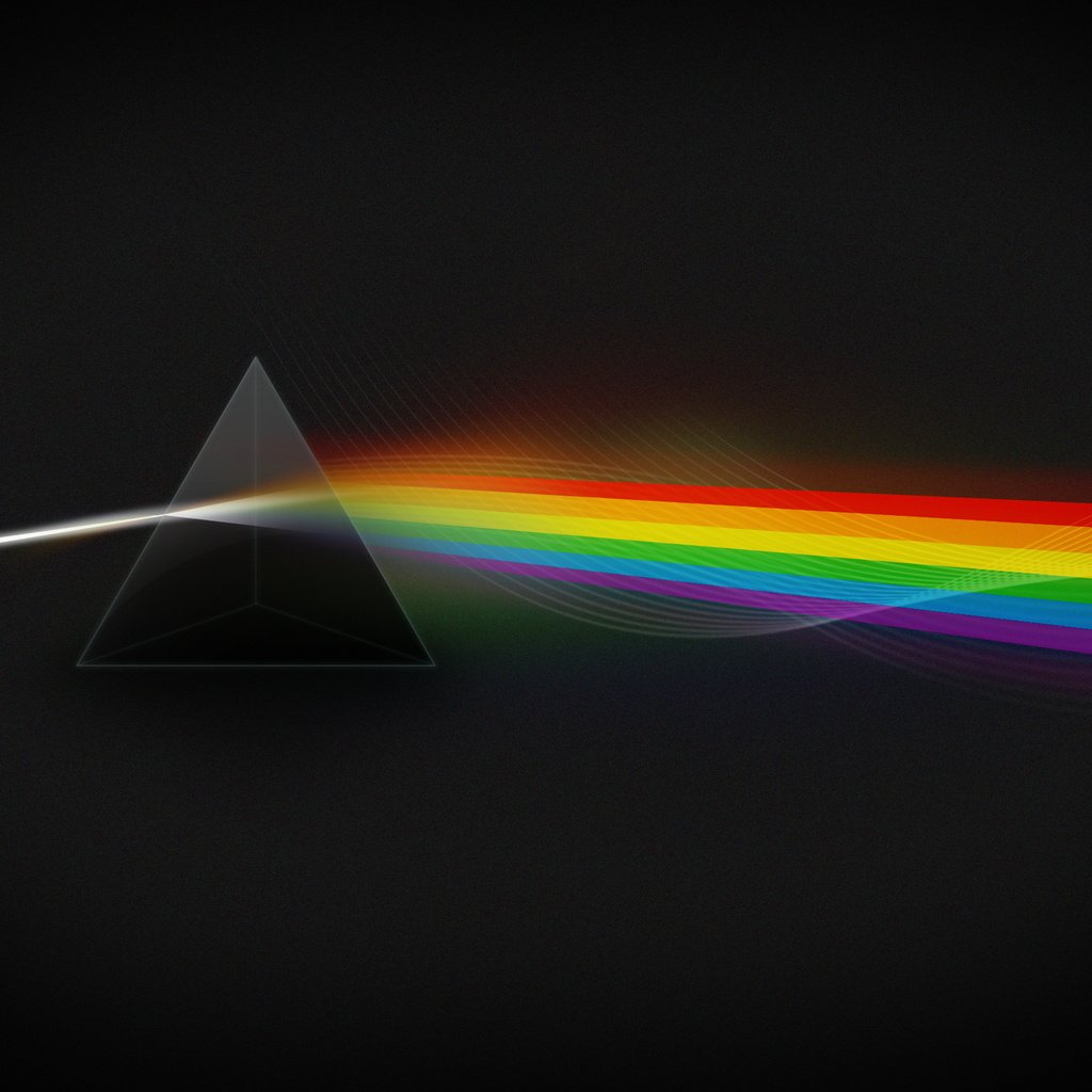 Обои свет, цвета, радуга, призма, light, color, rainbow, prism разрешение 2560x1600 Загрузить