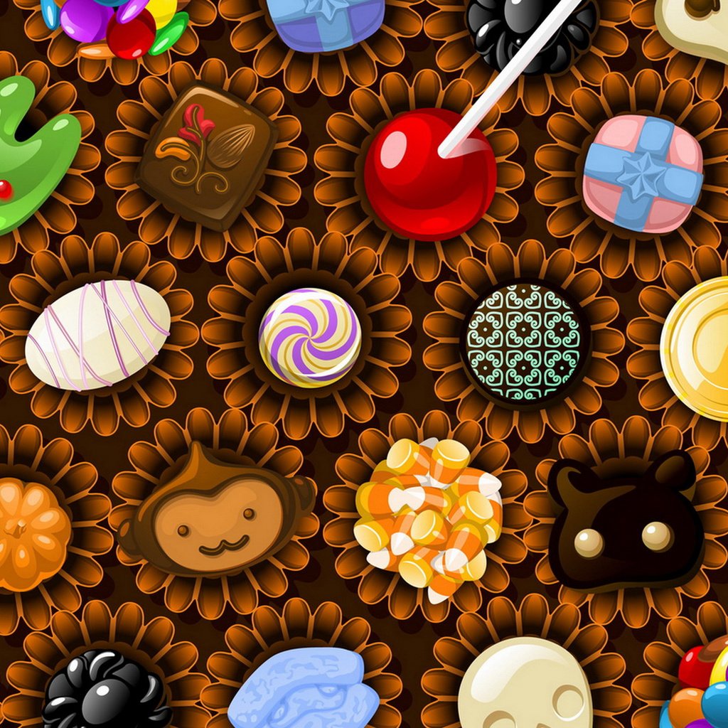 Обои конфеты, шоколад, леденцы, пастила, candy, chocolate, lollipops разрешение 1920x1200 Загрузить