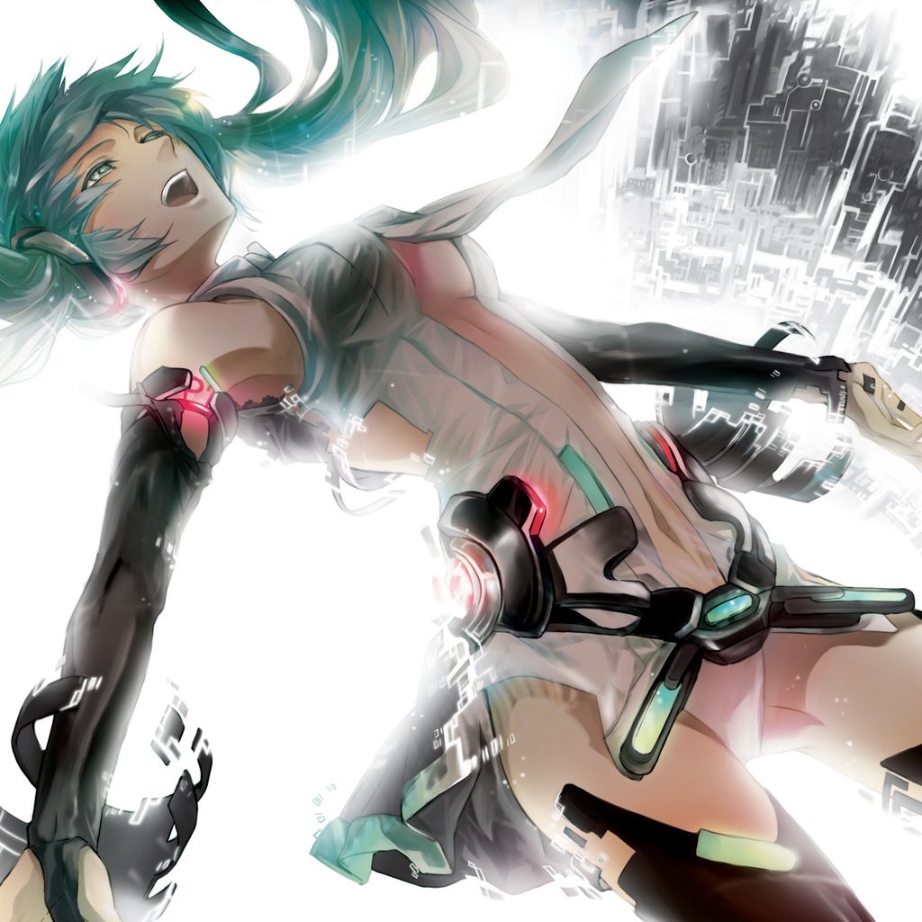 Обои вокалоид, мику хацунэ, vocaloid, hatsune miku разрешение 2480x1748 Загрузить