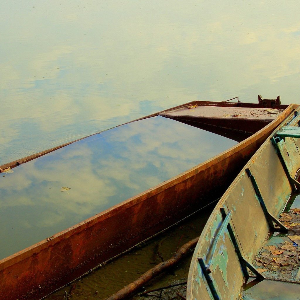 Обои вода, отражение, лодка, water, reflection, boat разрешение 1920x1440 Загрузить