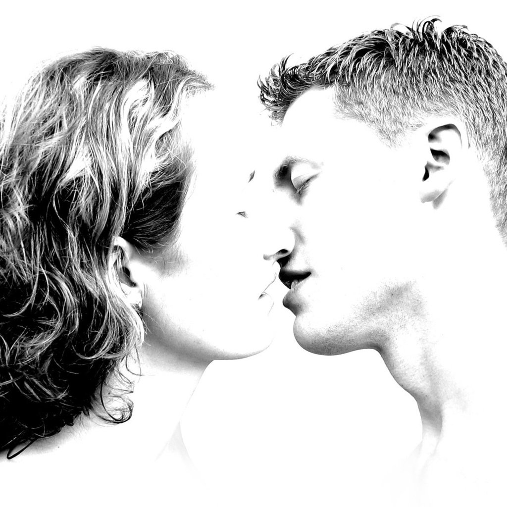 Обои девушка, любовь, мужчина, поцелуй, girl, love, male, kiss разрешение 1920x1200 Загрузить