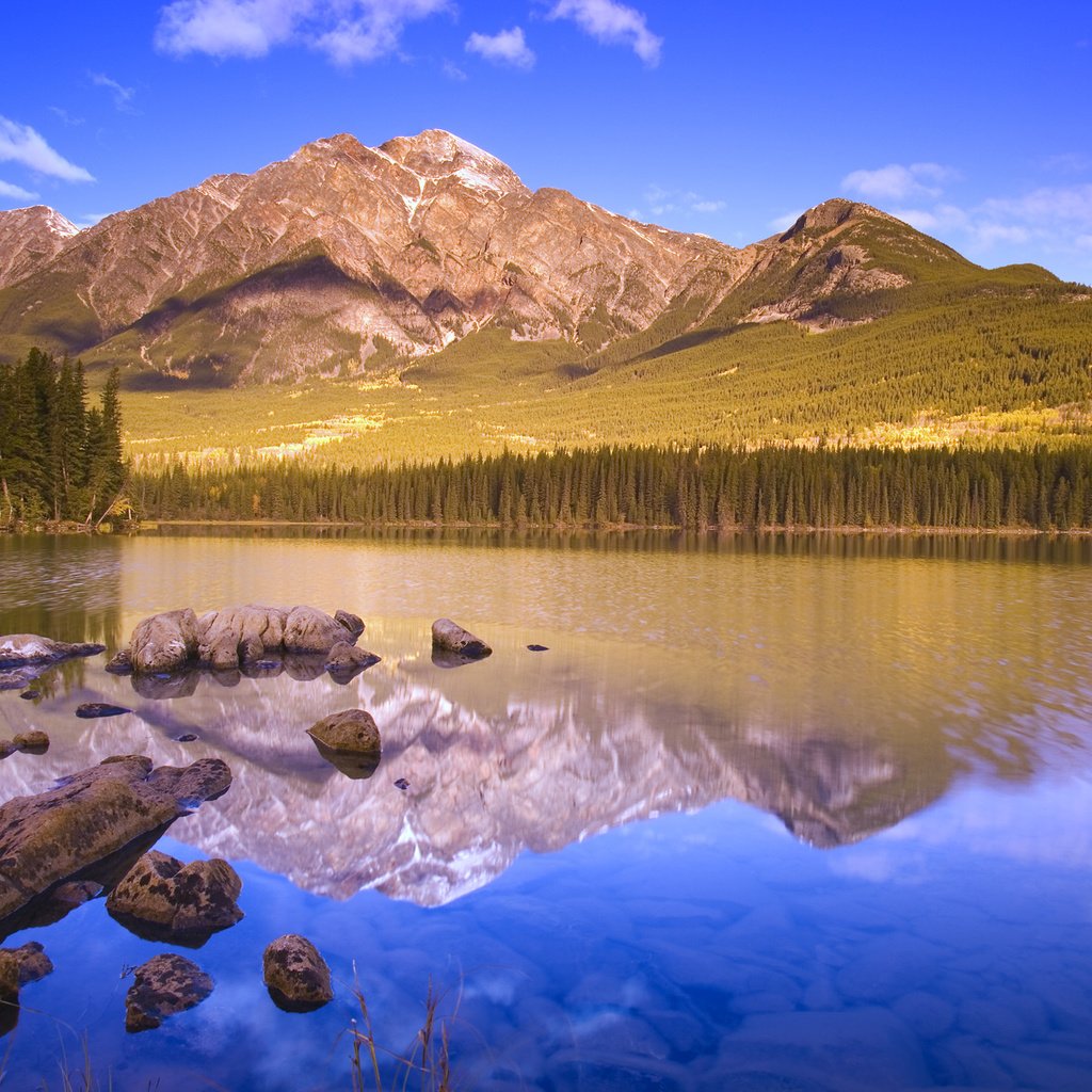 Обои озеро, горы, отражение, lake, mountains, reflection разрешение 1920x1200 Загрузить