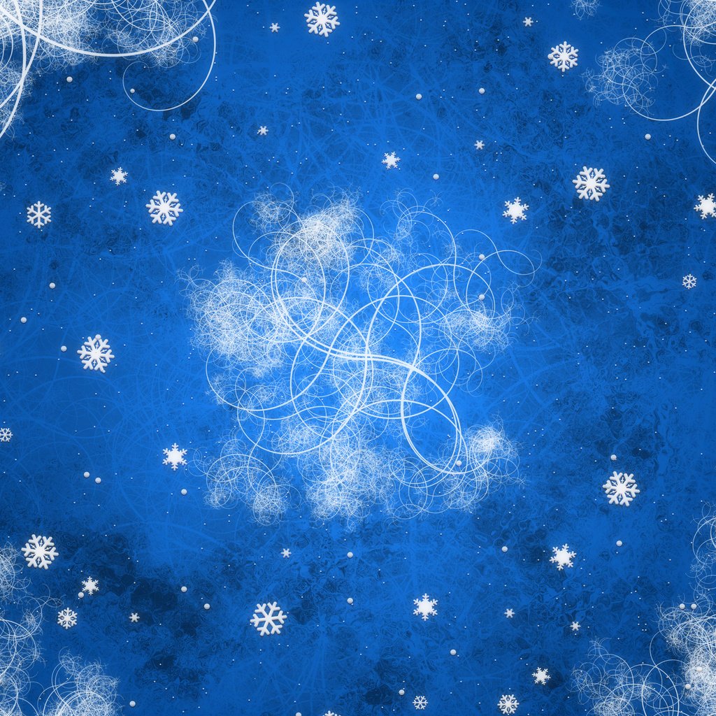 Обои новый год, снежинки, синий, узоры, завитки, new year, snowflakes, blue, patterns, curls разрешение 2560x1600 Загрузить