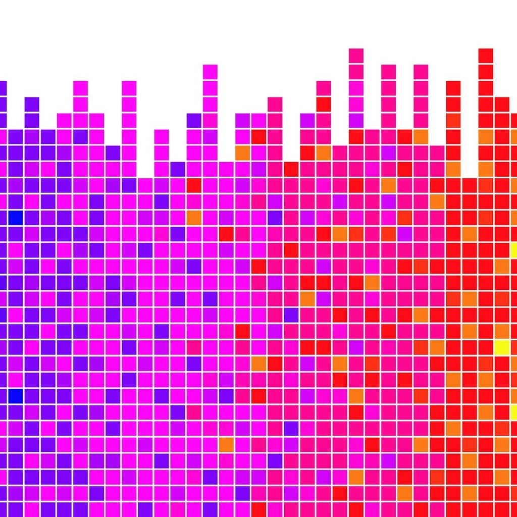 Обои спектр, ритм, визуализация, range, rhythm, visualization разрешение 3200x1200 Загрузить