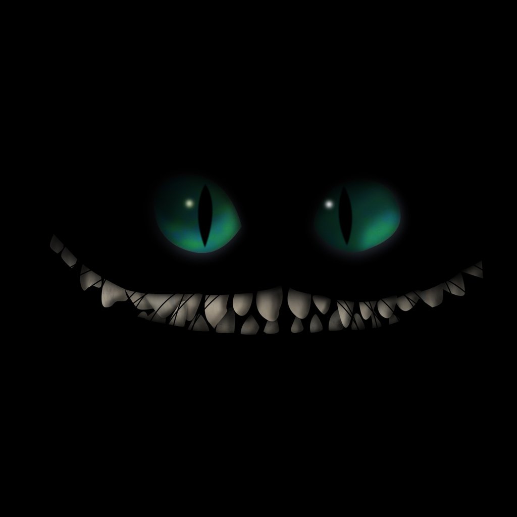 Обои улыбка, кот, чеширский кот, smile, cat, cheshire cat разрешение 2560x1600 Загрузить