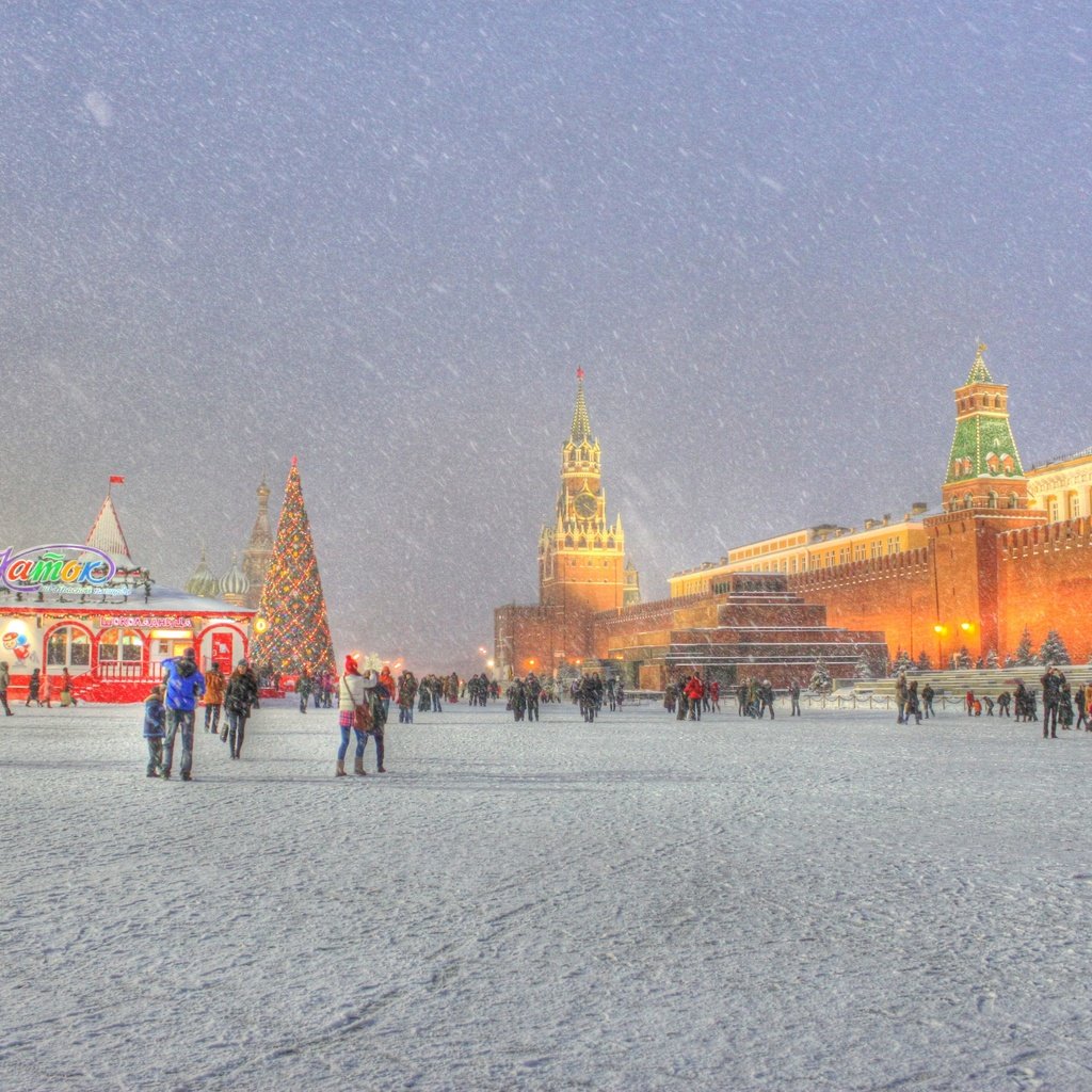 Обои новый год, москва, красная площадь, встреча нового года, new year, moscow, red square разрешение 4752x3168 Загрузить