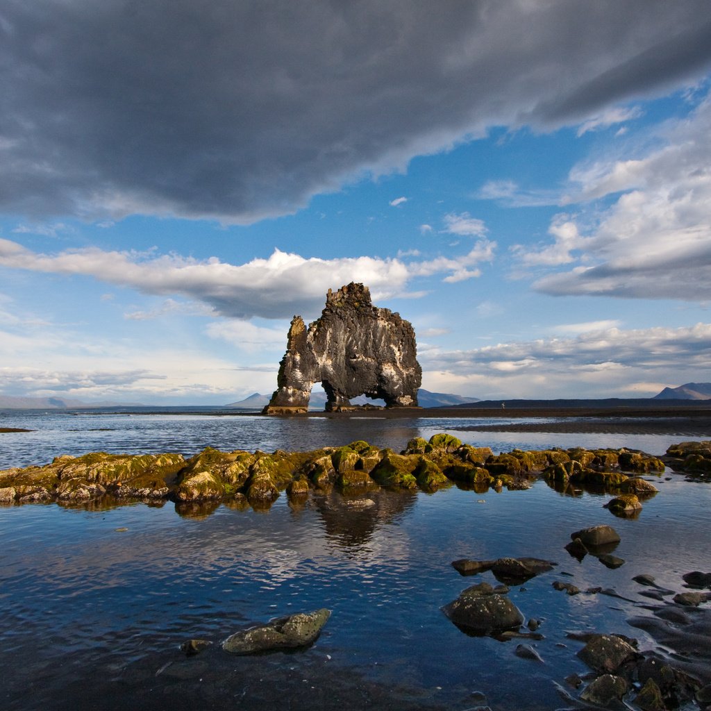 Обои камни, скала, горизонт, побережье, арки, stones, rock, horizon, coast, arch разрешение 3842x2497 Загрузить
