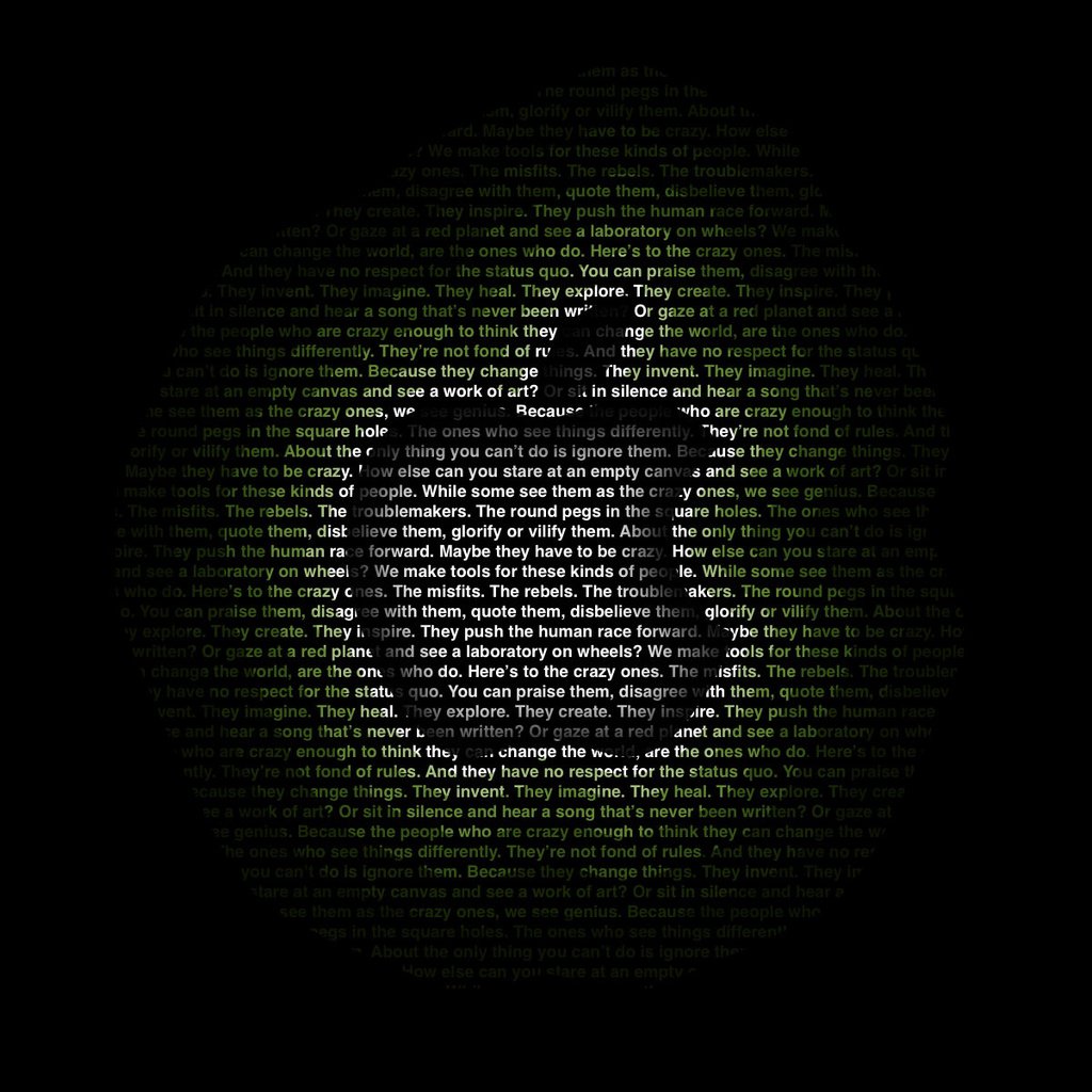 Обои буквы, переход, эппл, letters, the transition, apple разрешение 1920x1200 Загрузить