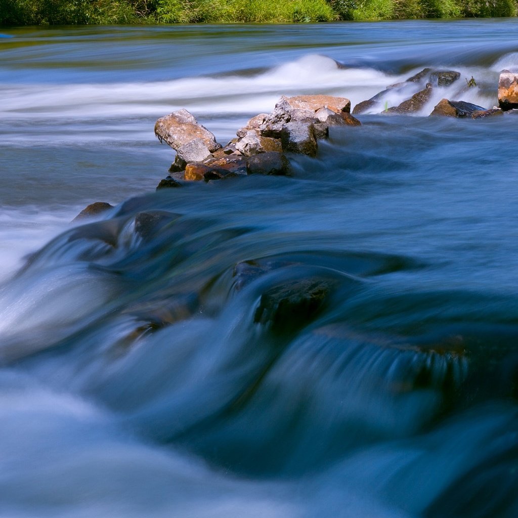 Обои вода, река, природа, камни, течение, water, river, nature, stones, for разрешение 1920x1080 Загрузить