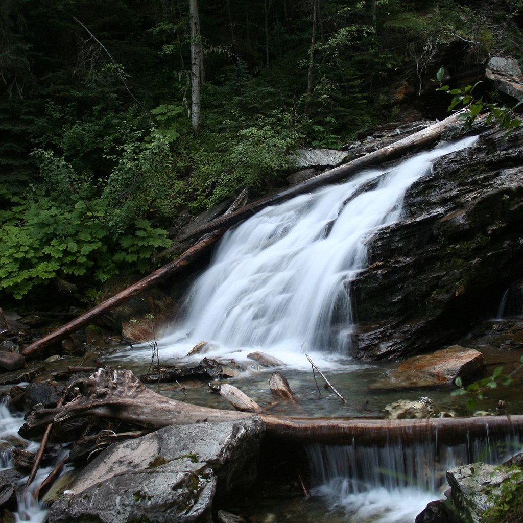 Обои камни, водопад, течение, stones, waterfall, for разрешение 2560x1600 Загрузить