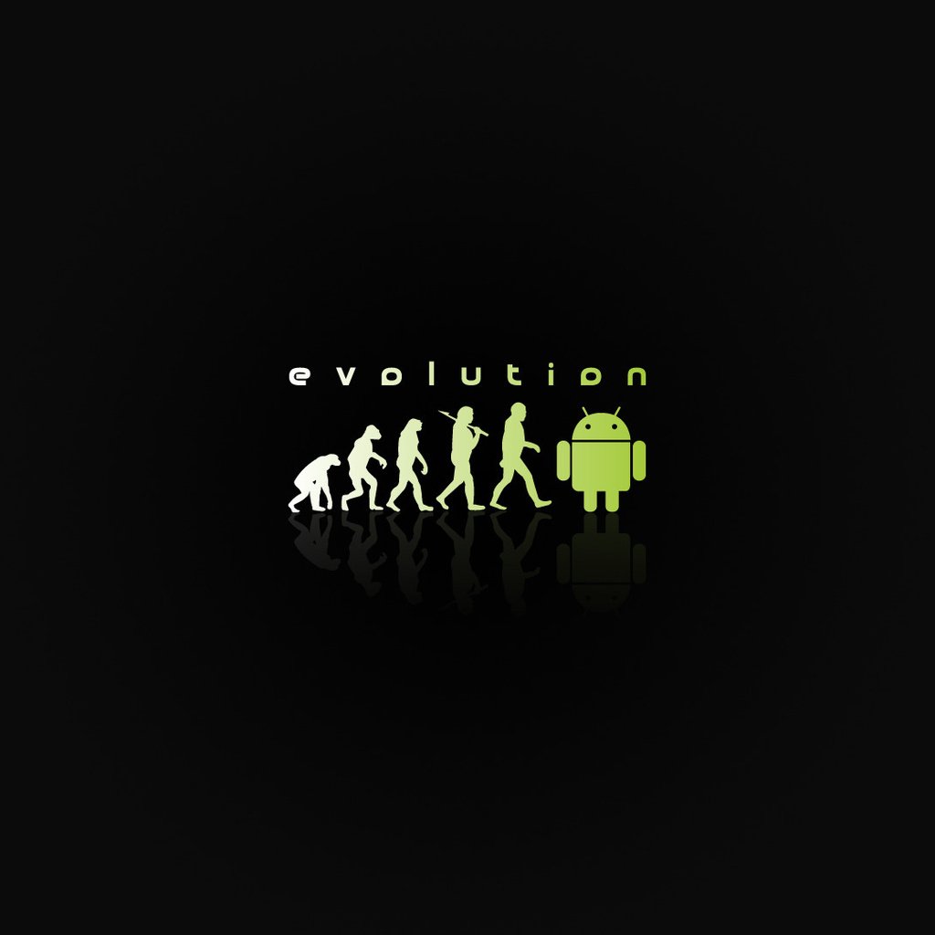 Обои андроид, эволюция, android, evolution разрешение 1920x1080 Загрузить