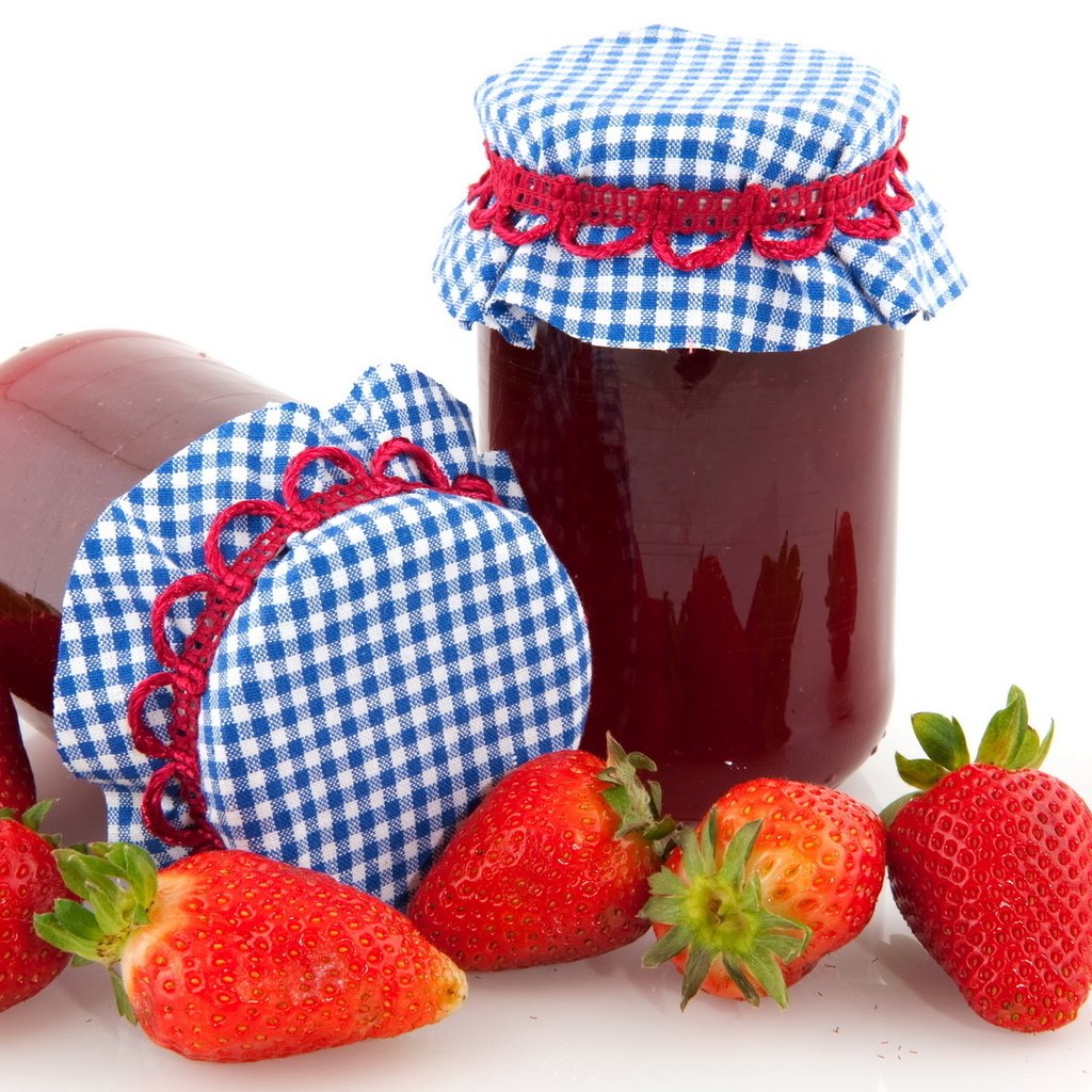 Обои еда, клубника, салфетка, сладкое, запасы на зиму, food, strawberry, napkin, sweet, stocks for the winter разрешение 1920x1080 Загрузить