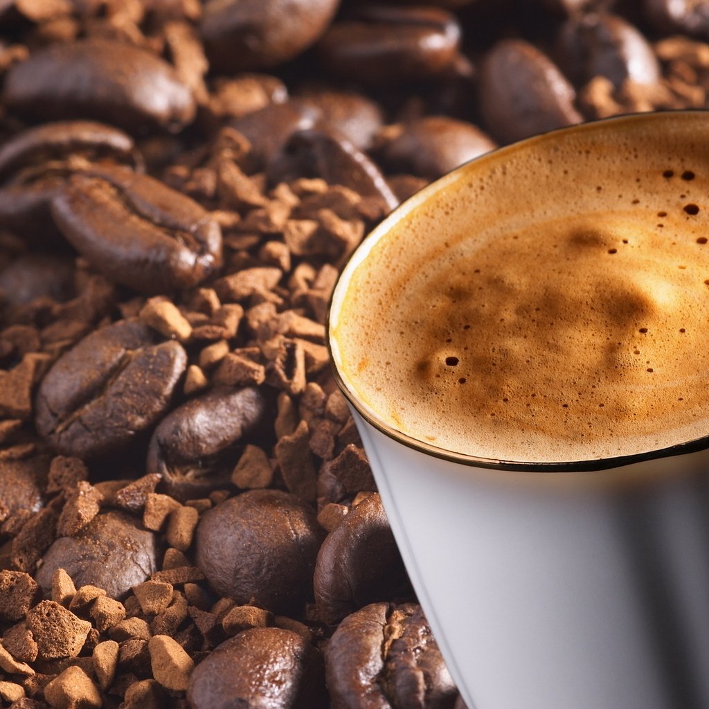 Обои зерна, кофе, кружка, настроения, чашка, кофейные зерна, grain, coffee, mug, mood, cup, coffee beans разрешение 1920x1200 Загрузить