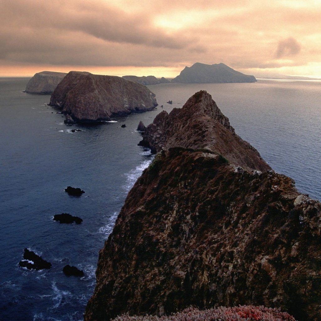 Обои скалы, море, национальный парк, южная калифорния, острова чаннел, rocks, sea, national park, southern california разрешение 1920x1080 Загрузить