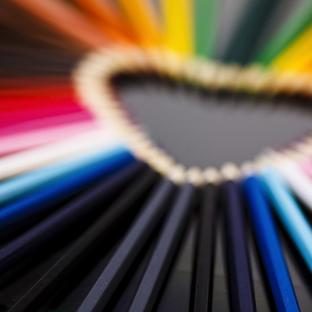 Обои настроение, макро, сердечко, разноцветные, карандаши, сердце, любовь, цветные карандаши, mood, macro, heart, colorful, pencils, love, colored pencils разрешение 1920x1200 Загрузить