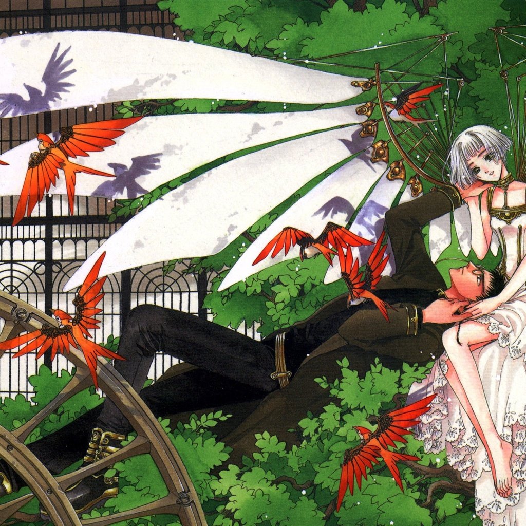 Обои клевер, clamp, kazuhiko, suu, clover разрешение 1920x1200 Загрузить