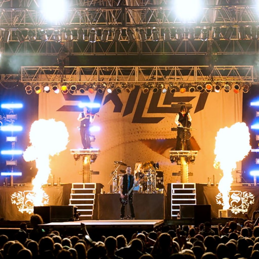 Обои группа, концерт, skillet, group, concert разрешение 2000x1331 Загрузить