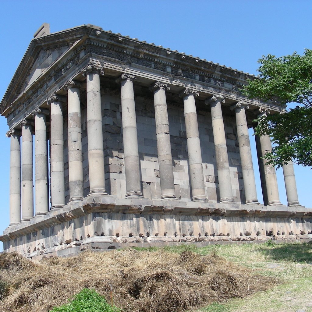 Обои храм, армения, историко-архитектурный комплекс гарни, село гарни, temple, armenia, historical and architectural complex of garni, the village of garni разрешение 2816x2112 Загрузить