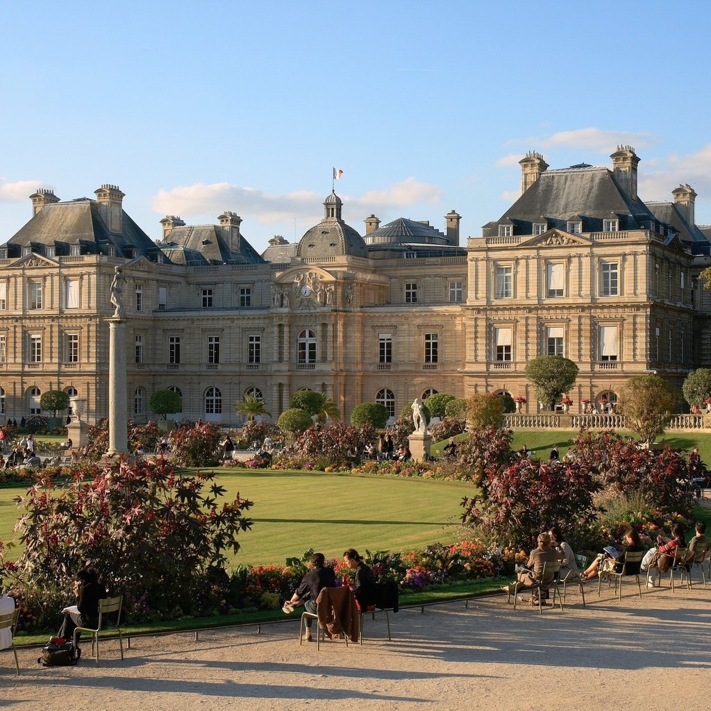 Обои франция, люксембургский дворец, france, the luxembourg palace разрешение 2888x1925 Загрузить