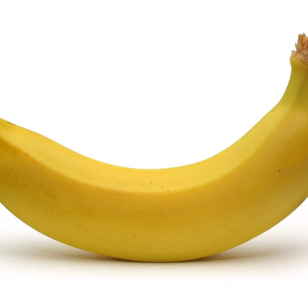 Обои желтый, фрукты, белый фон, банан, бананы, yellow, fruit, white background, banana, bananas разрешение 2000x1500 Загрузить