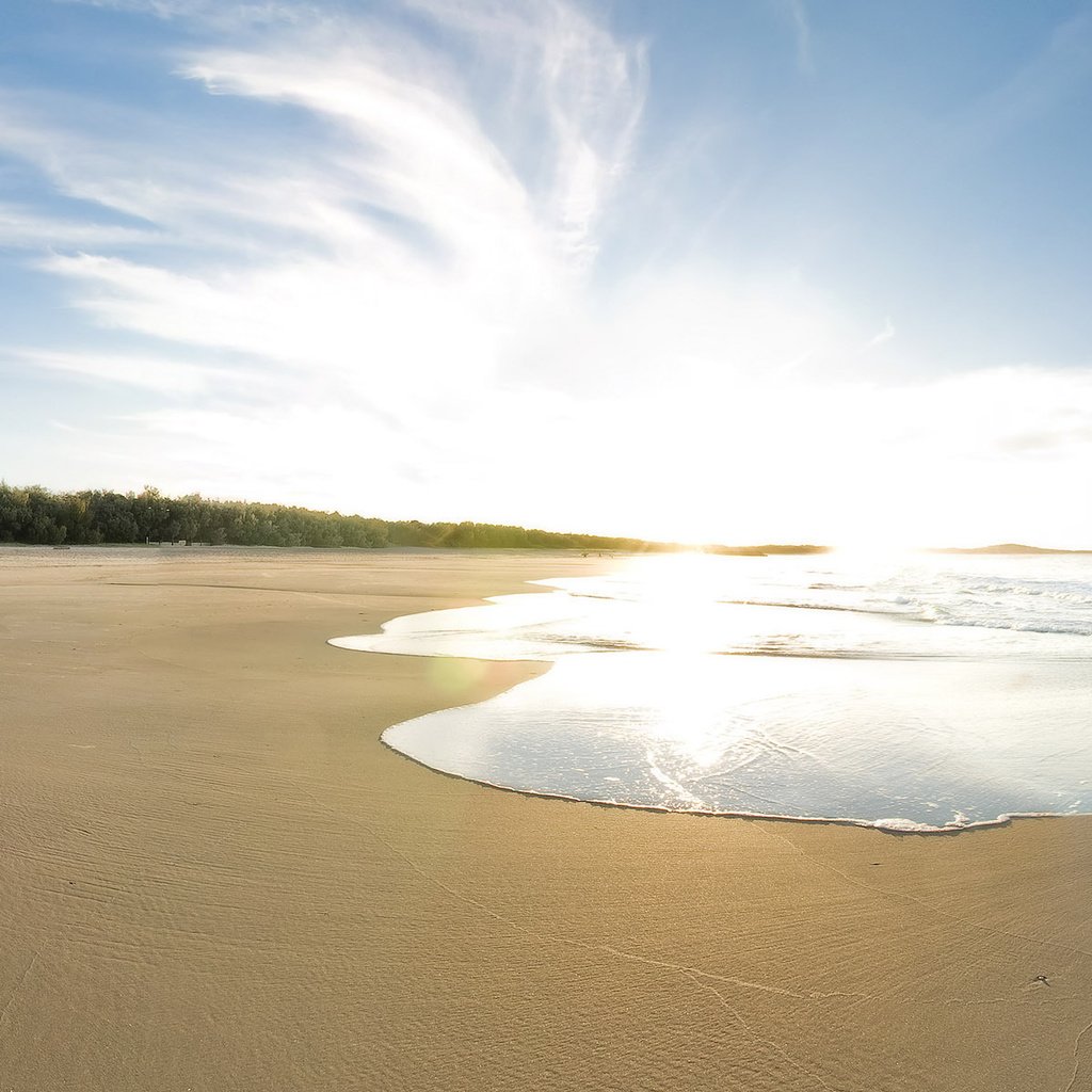 Обои пляж, beach разрешение 3840x1200 Загрузить