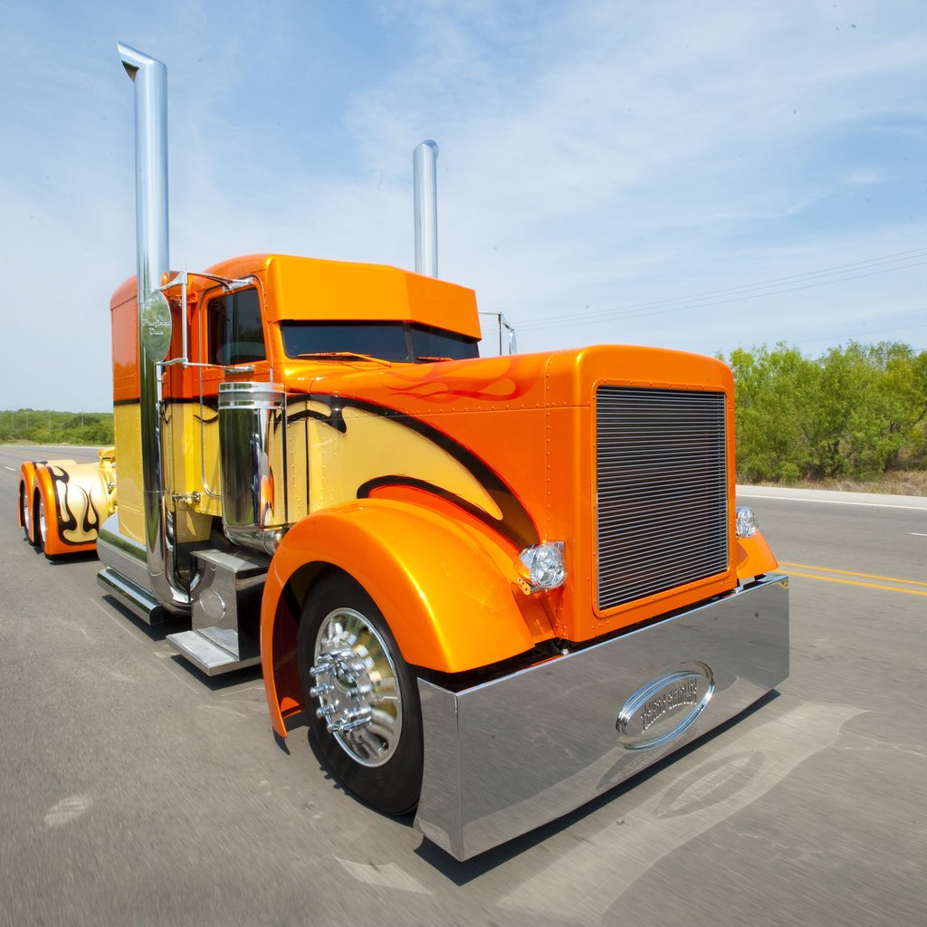 Обои дорога, лето, оранжевый, грузовик, road, summer, orange, truck разрешение 4256x2832 Загрузить