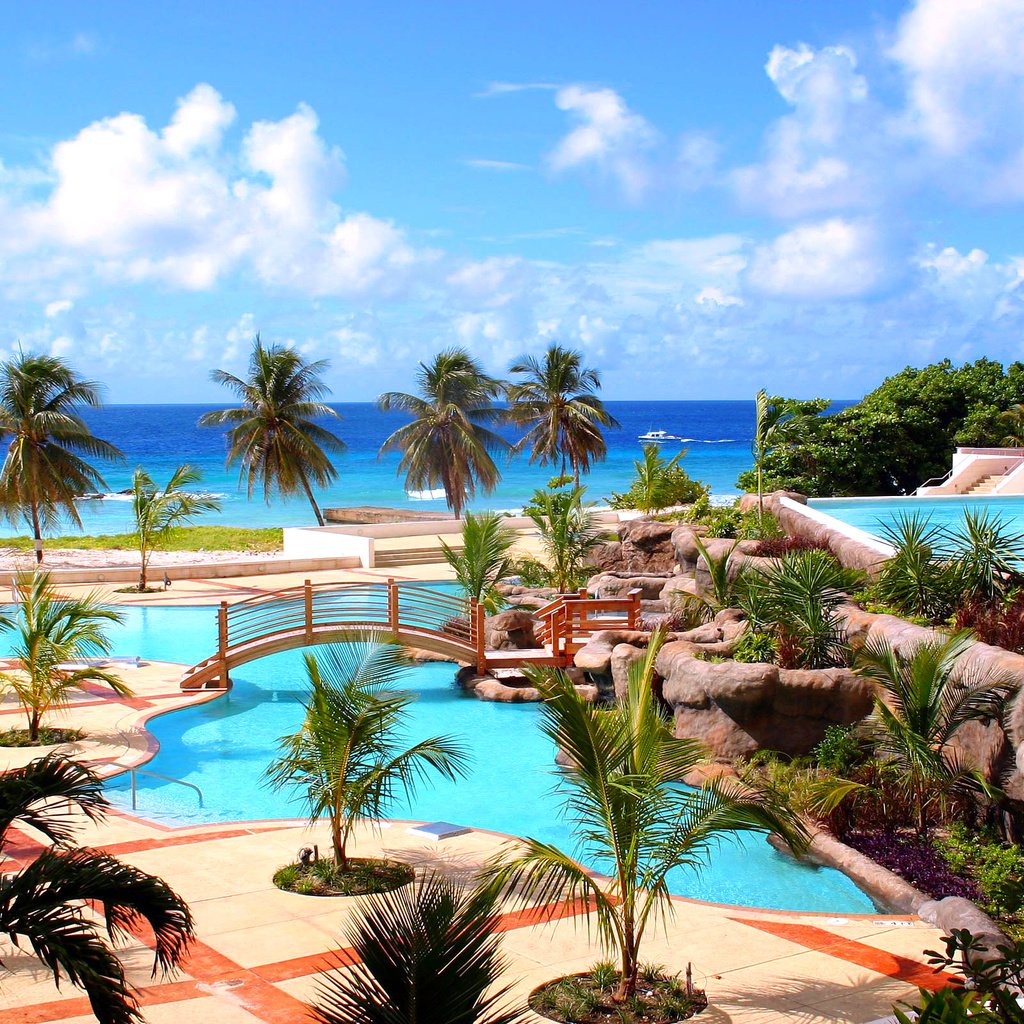 Обои курорт, тропики, resort, tropics разрешение 2560x1600 Загрузить