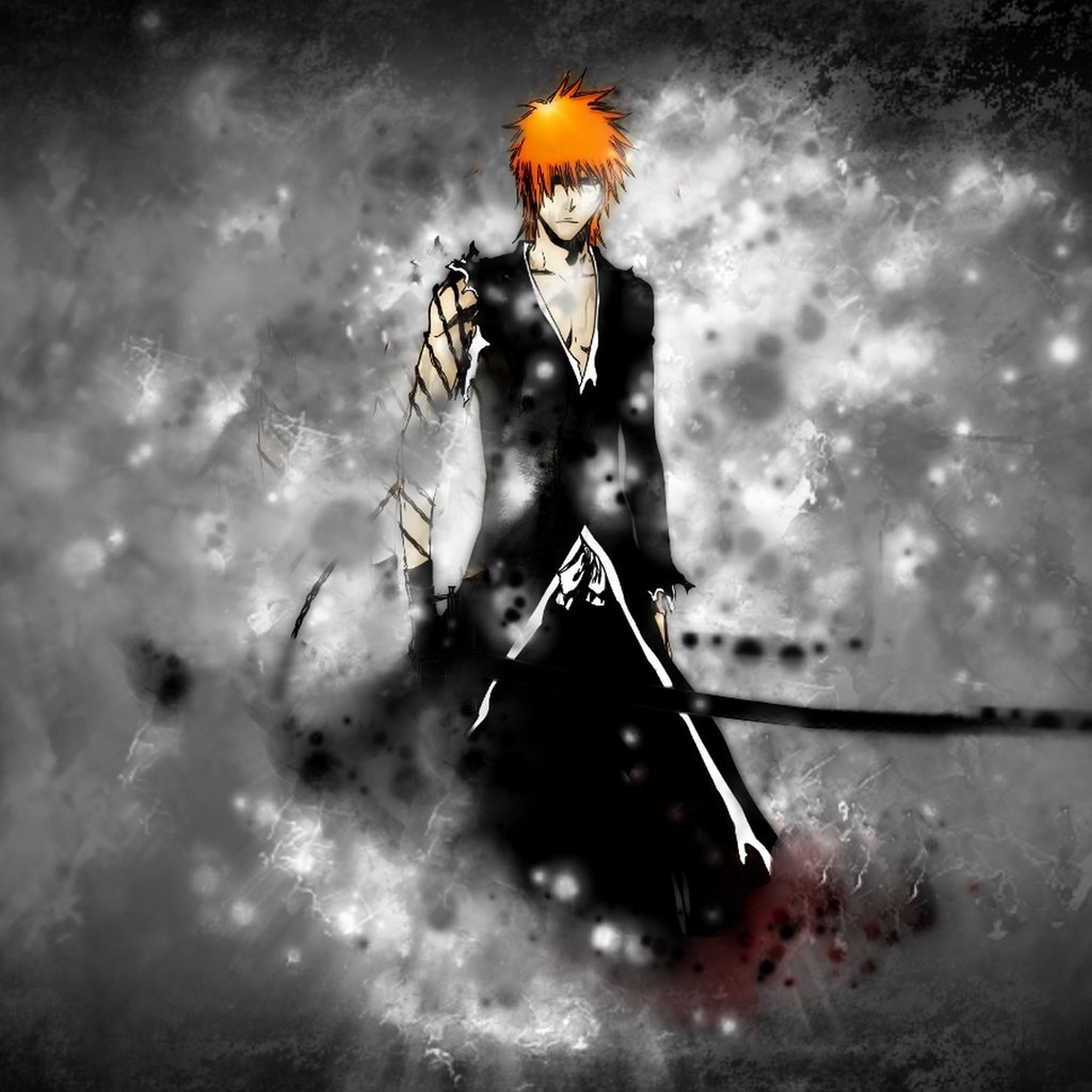 Обои меч, блич, ichigo, mech, blich, ичиго, bankai, sword, bleach разрешение 2560x1440 Загрузить