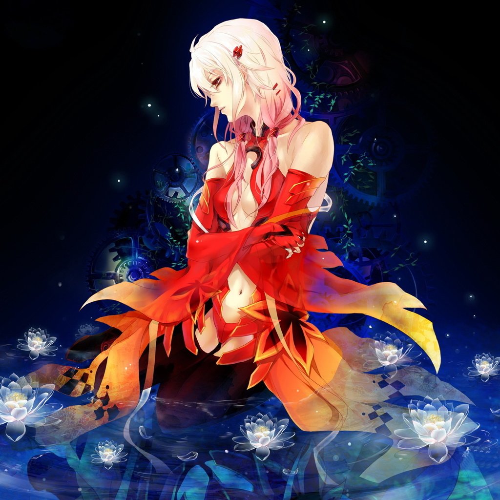 Обои inori, korona greshnika, guilty crown разрешение 2100x1397 Загрузить