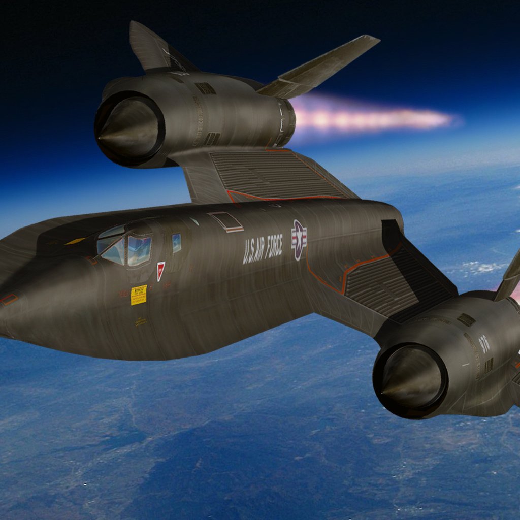 Обои земля, blackbirdk, lockheed sr-71, earth разрешение 1920x1080 Загрузить