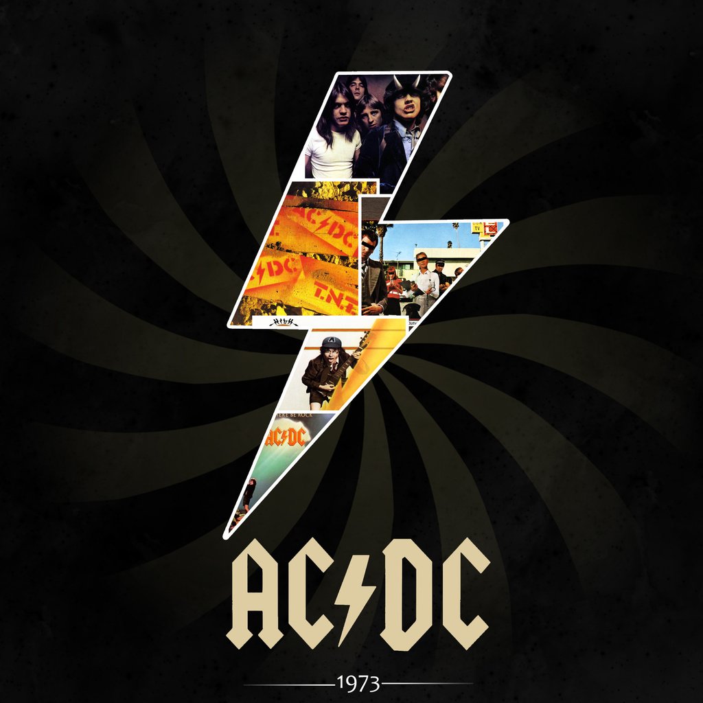 Обои классика, обложки альбомов, acdc, наскальные, 1973 г.р., classic, album covers, rock, 1973 разрешение 2560x1600 Загрузить