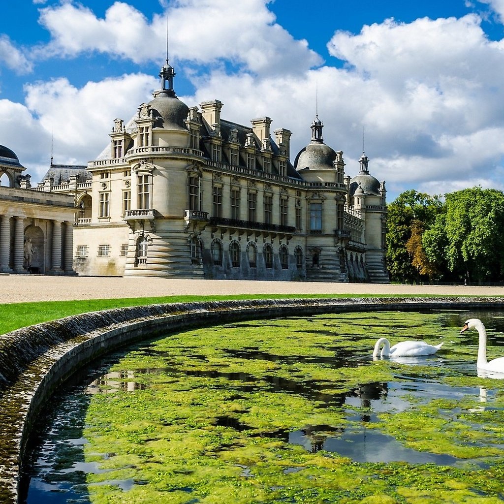 Обои замок во франции, castle in france разрешение 2560x1440 Загрузить