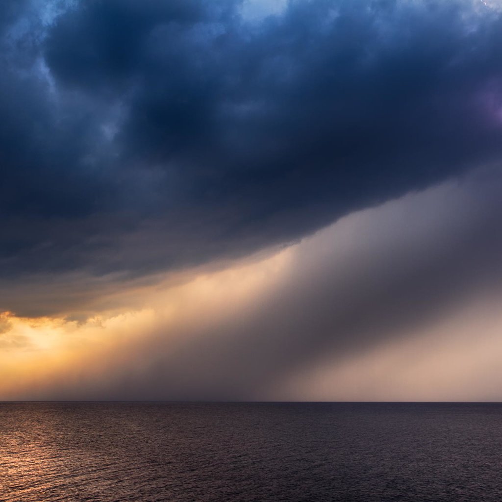 Обои природа, море, молния, гроза, nature, sea, lightning, the storm разрешение 2048x1365 Загрузить