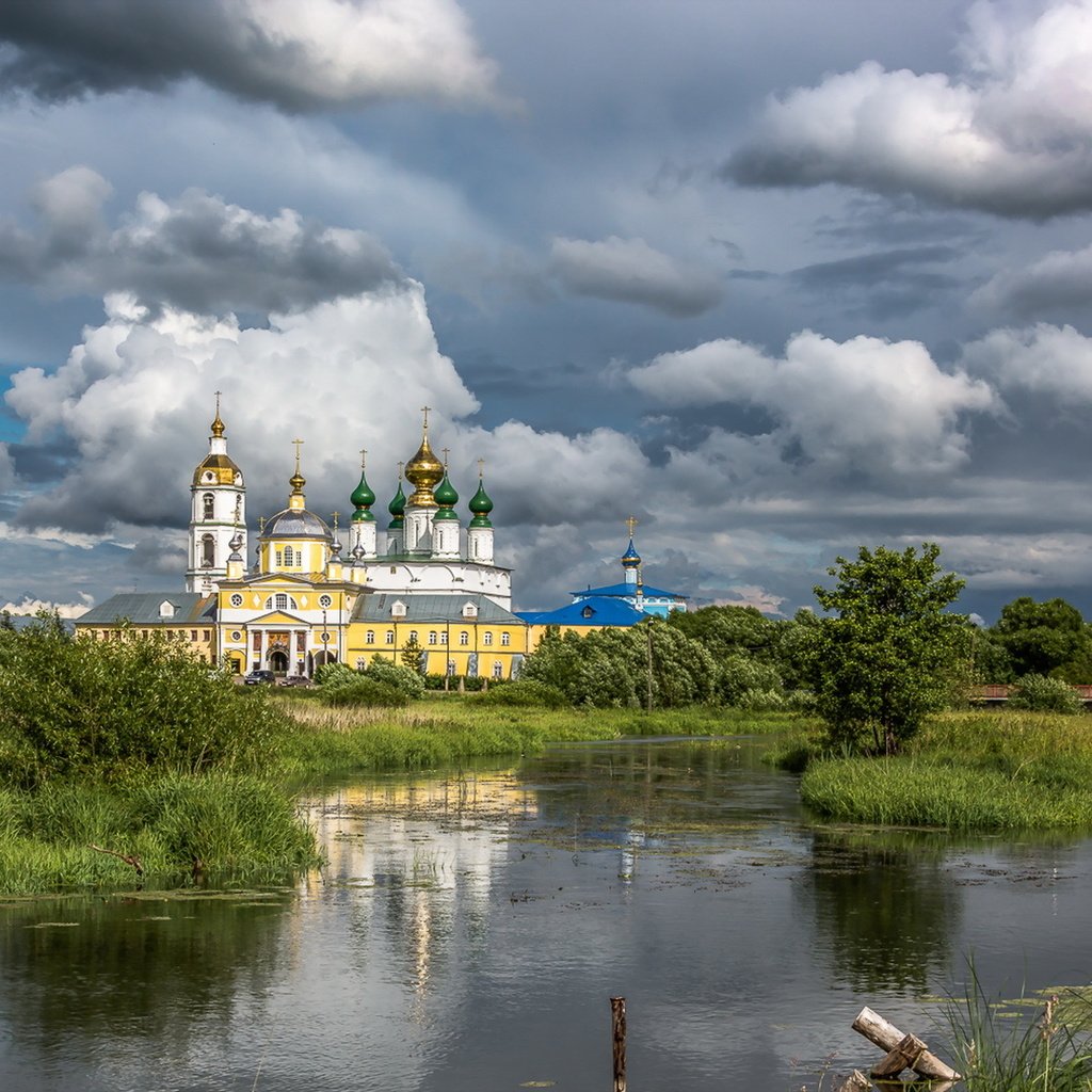 Обои россия, николо-шартомский мужской монастырь, russia, nikolo-shartomsky monastery разрешение 1920x1200 Загрузить