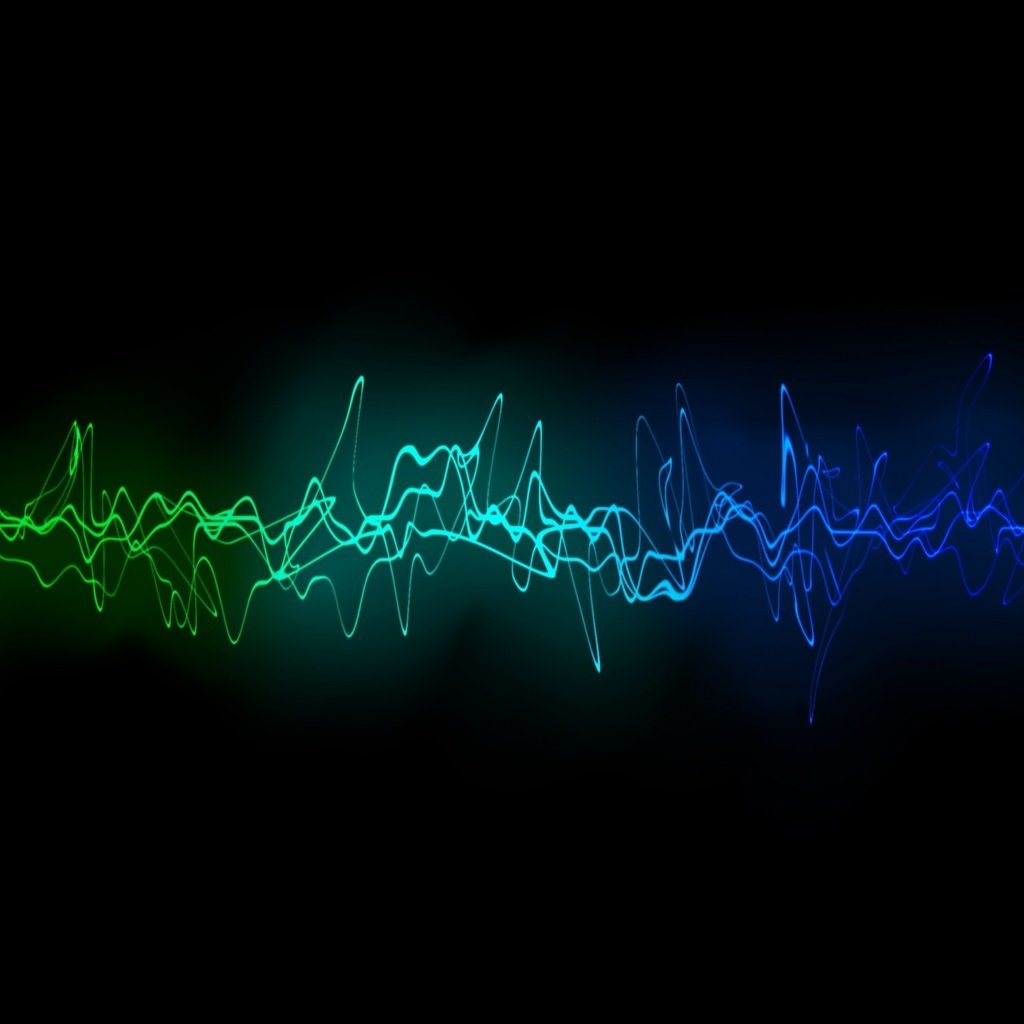 Обои звуковые волны, sound waves разрешение 2560x1440 Загрузить