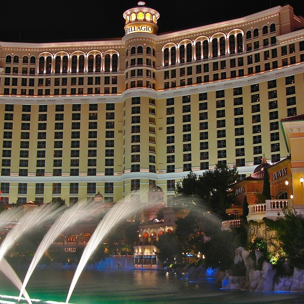 Обои казино bellagio в лас-вегасе, bellagio casino in las vegas разрешение 2560x1600 Загрузить