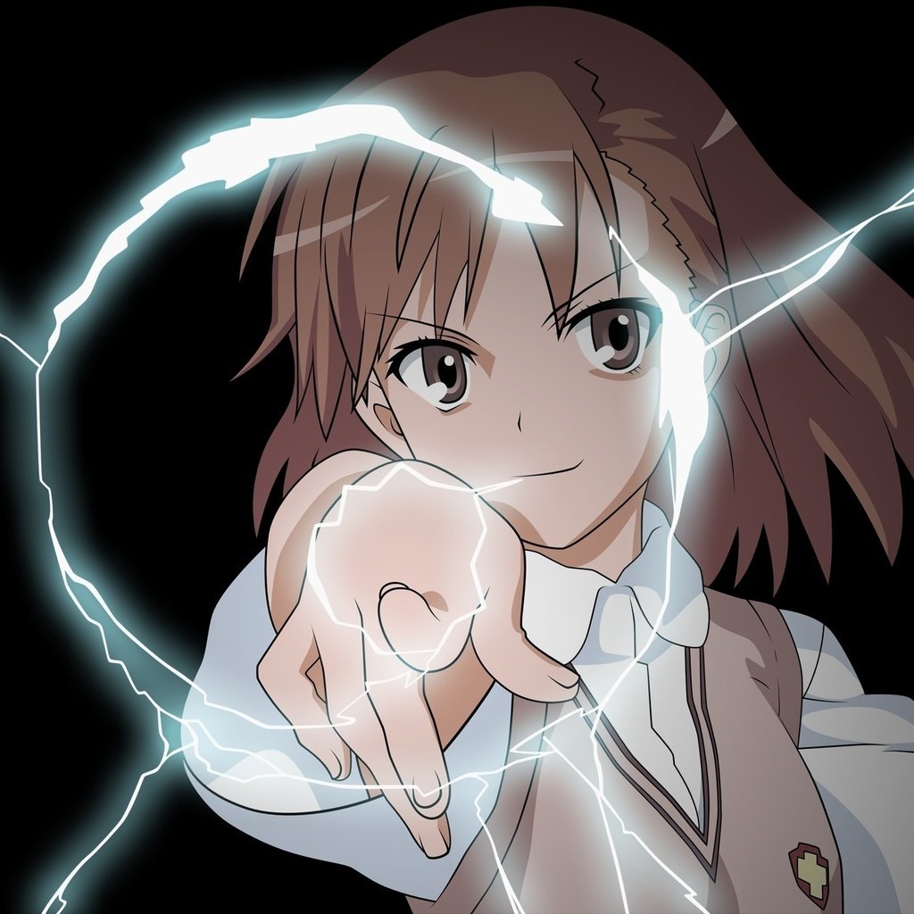 Обои молния, стекло, misaka mikoto, lightning, glass разрешение 2560x1600 Загрузить