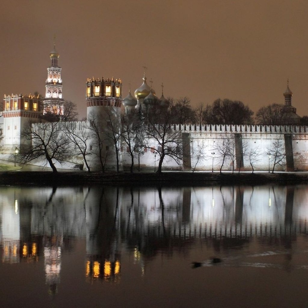 Обои монастырь, новодевичий, the monastery, novodevichy разрешение 1920x1080 Загрузить