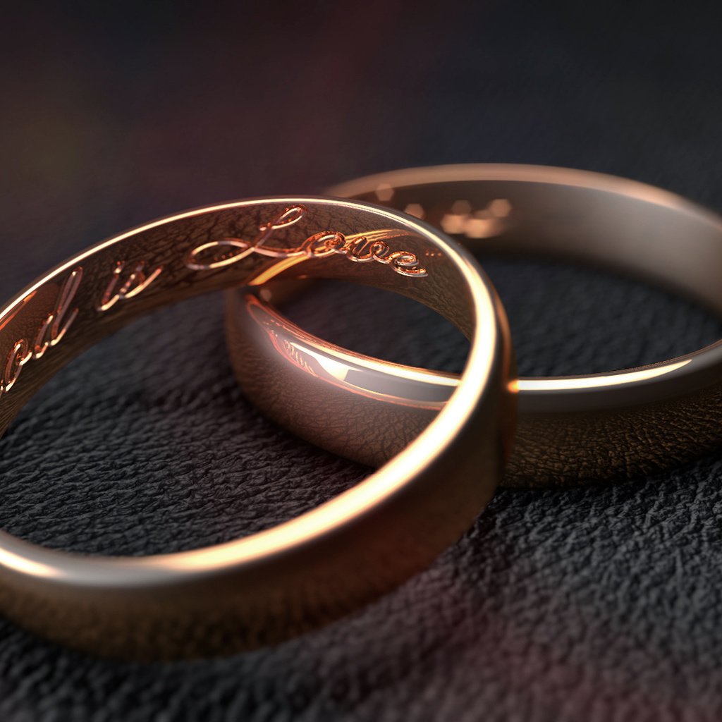 Обои любовь, кольцо, кожа, кольца, cinema 4d, 3д, влюбленная, love, ring, leather, 3d разрешение 1920x1080 Загрузить