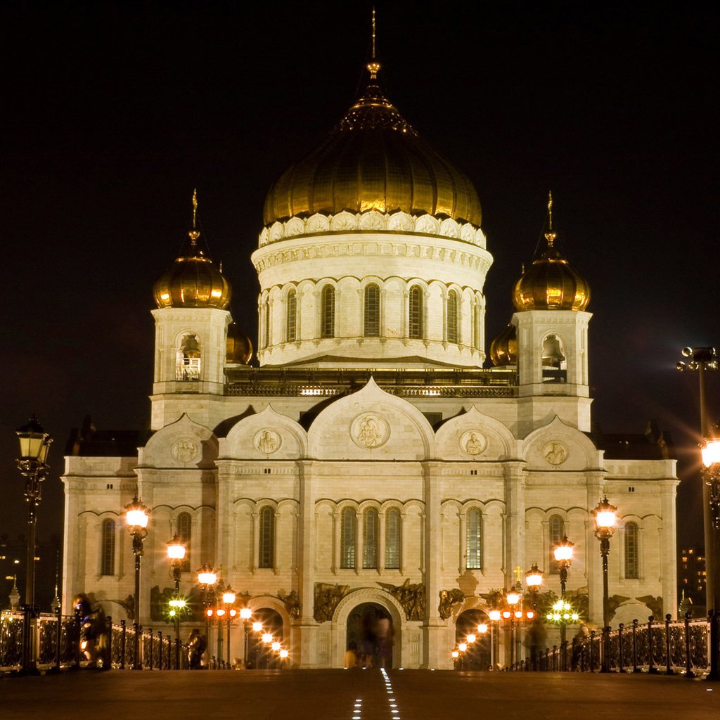 Обои москва - храм христа спасителя, moscow - cathedral of christ the savior разрешение 1920x1080 Загрузить