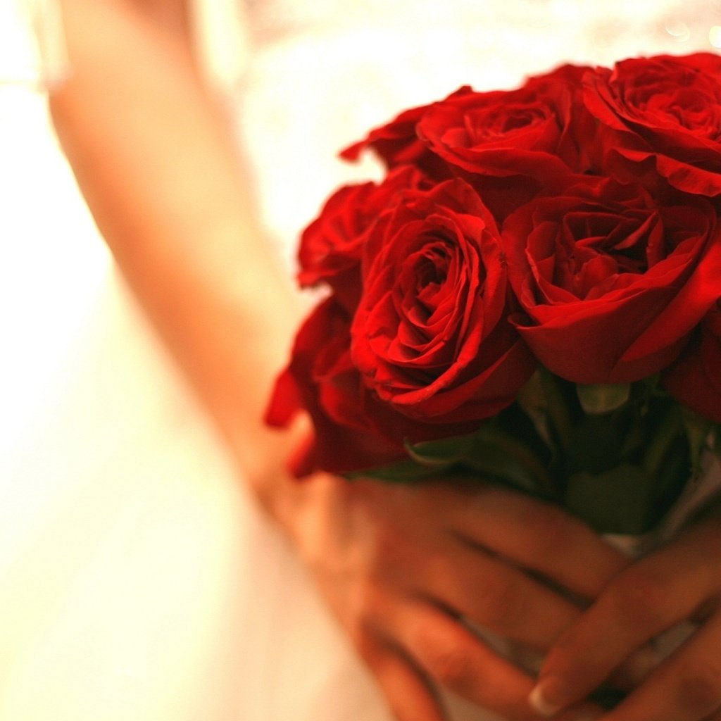 Обои цветы, розы, красный, букет, свадьба, flowers, roses, red, bouquet, wedding разрешение 1920x1200 Загрузить