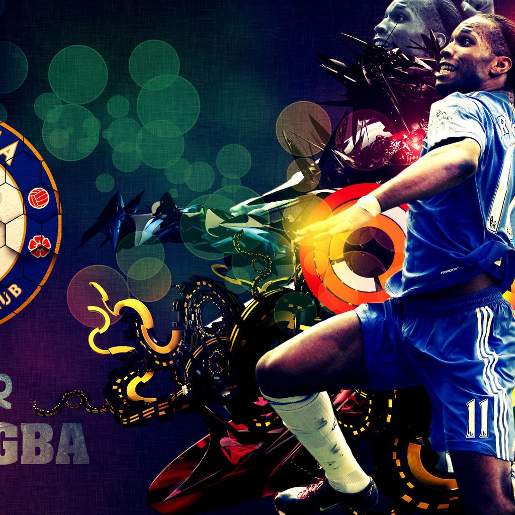 Обои дидье дрогба by hshamsi, didier drogba by hshamsi разрешение 1920x1080 Загрузить