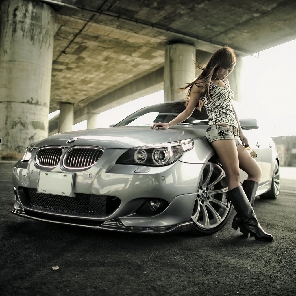 Обои девушка, азиатка, бмв, у, girl, asian, bmw, have разрешение 1920x1200 Загрузить